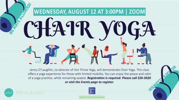 Image for event: Chair Yoga 