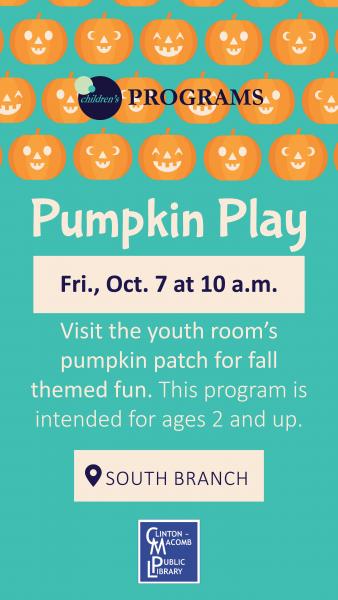 Image for event: Pumpkin Play