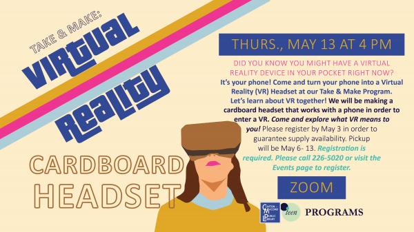 Image for event: Virtual Reality Cardboard Headset 